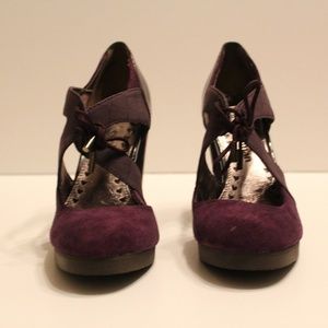 libby. edelman Purple Heels